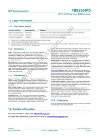 PBSS304PD Datasheet Page 15