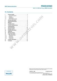 PBSS305ND Datasheet Page 16