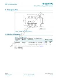 PBSS305PD Datasheet Page 12