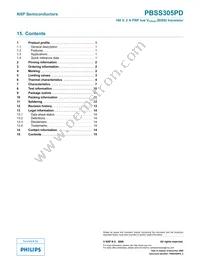 PBSS305PD Datasheet Page 16