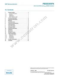 PBSS305PX Datasheet Page 16