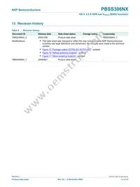 PBSS306NX Datasheet Page 14
