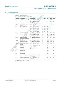PBSS306PX Datasheet Page 7