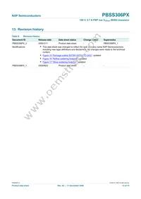 PBSS306PX Datasheet Page 14