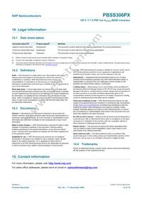 PBSS306PX Datasheet Page 15