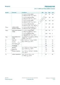 PBSS4021NX Datasheet Page 6