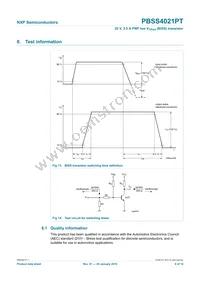 PBSS4021PT Datasheet Page 10