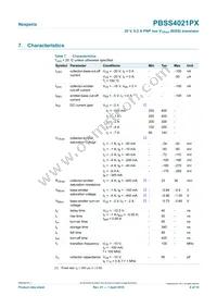 PBSS4021PX Datasheet Page 6