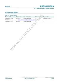 PBSS4021SPN Datasheet Page 17