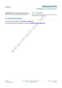 PBSS4021SPN Datasheet Page 19