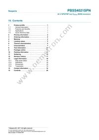 PBSS4021SPN Datasheet Page 20