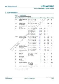 PBSS4032ND Datasheet Page 7