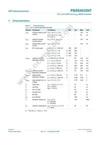 PBSS4032NT Datasheet Page 7