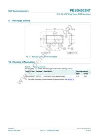 PBSS4032NT Datasheet Page 11