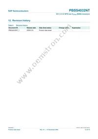 PBSS4032NT Datasheet Page 13