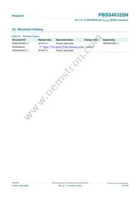 PBSS4032SN Datasheet Page 12