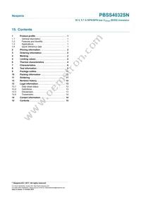 PBSS4032SN Datasheet Page 15