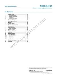 PBSS4041NX Datasheet Page 15