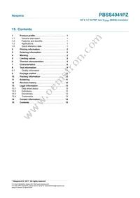 PBSS4041PZ Datasheet Page 15