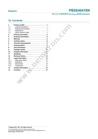 PBSS4041SN Datasheet Page 15