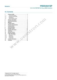 PBSS4041SP Datasheet Page 15