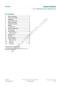 PBSS4130PANP Datasheet Page 21