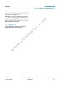 PBSS4130QAZ Datasheet Page 16