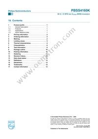 PBSS4160K Datasheet Page 14