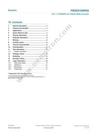 PBSS4160PAN Datasheet Page 17