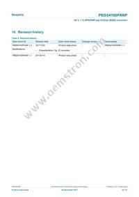 PBSS4160PANP Datasheet Page 19