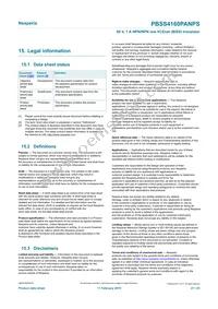 PBSS4160PANPSX Datasheet Page 21