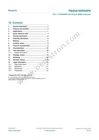 PBSS4160PANPSX Datasheet Page 23