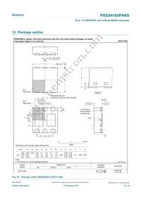 PBSS4160PANSX Datasheet Page 14