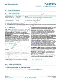 PBSS4160V Datasheet Page 14