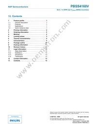 PBSS4160V Datasheet Page 15