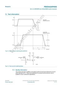 PBSS4220PANSX Datasheet Page 11