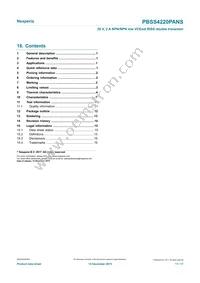 PBSS4220PANSX Datasheet Page 17