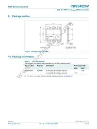 PBSS4220V Datasheet Page 10