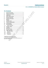 PBSS4230PAN Datasheet Page 17