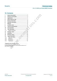 PBSS4230QAZ Datasheet Page 17