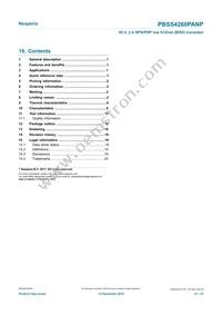 PBSS4260PANP Datasheet Page 21