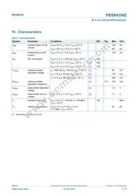 PBSS4350Z Datasheet Page 4