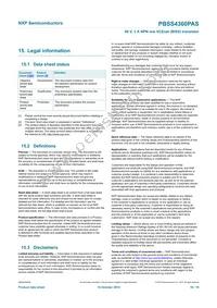 PBSS4360PASX Datasheet Page 17