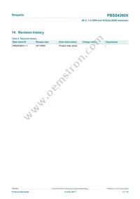 PBSS4360XF Datasheet Page 11