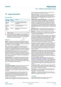 PBSS4360XF Datasheet Page 12