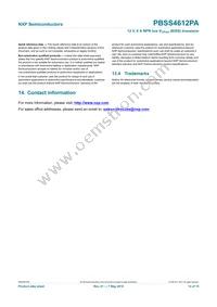 PBSS4612PA Datasheet Page 15