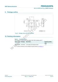 PBSS4620PA Datasheet Page 11