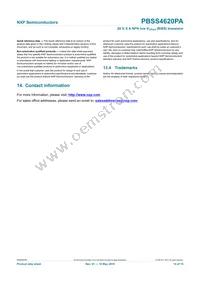 PBSS4620PA Datasheet Page 15