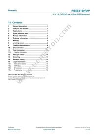 PBSS5130PAP Datasheet Page 17