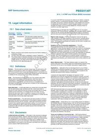 PBSS5130T Datasheet Page 10
